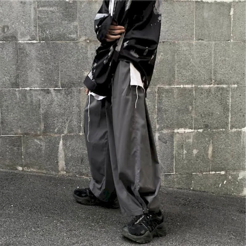 Men women leggings trousers dark gray Japanese high drape loose solid color bloomers wide-leg casual pants overalls large size
Men women leggings trousers dark gray Japanese high drape loose solid color bloomers wide-leg casual pants overalls large size