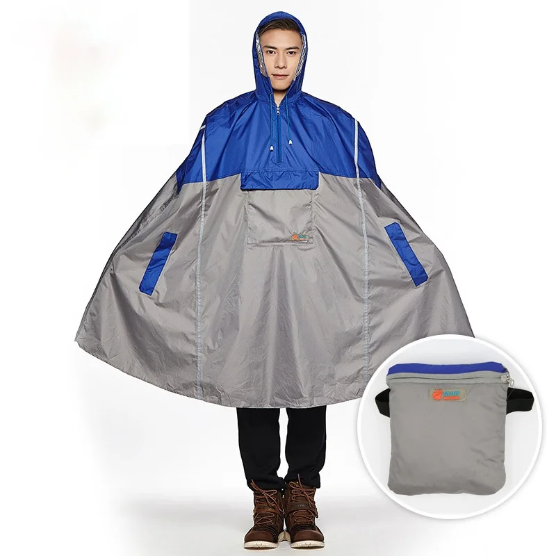 Impermeable Raincoat Women/Men Outdoor Rain Poncho Backpack Reflective Design Cycling Climbing Hiking Travel Rain Cover
Impermeable Raincoat Women/Men Outdoor Rain Poncho Backpack Reflective Design Cycling Climbing Hiking Travel Rain Cover