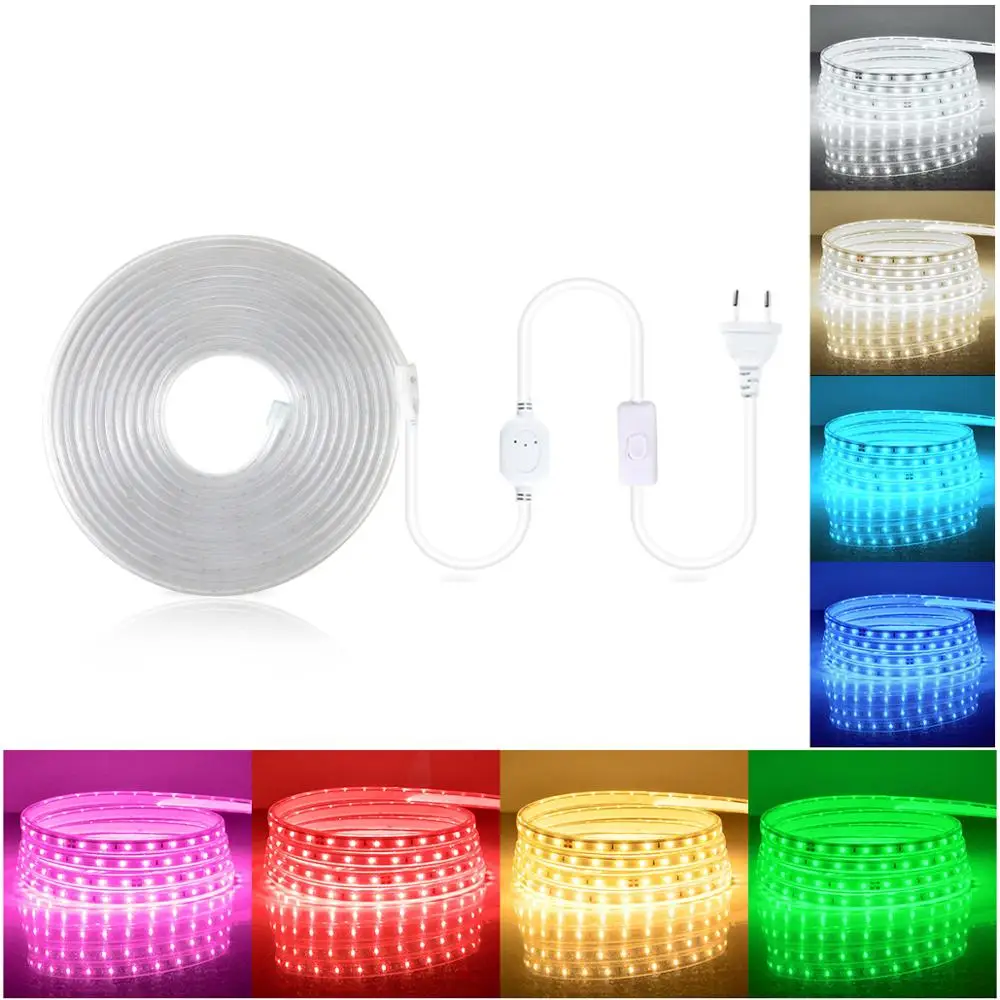Neon LED Kitchen Light 220V Flexible Wall Decor Lamp High Brightness Backlight LED Strip for Cabinets Wardrobes Drawers 1-20M
Neon LED Kitchen Light 220V Flexible Wall Decor Lamp High Brightness Backlight LED Strip for Cabinets Wardrobes Drawers 1-20M