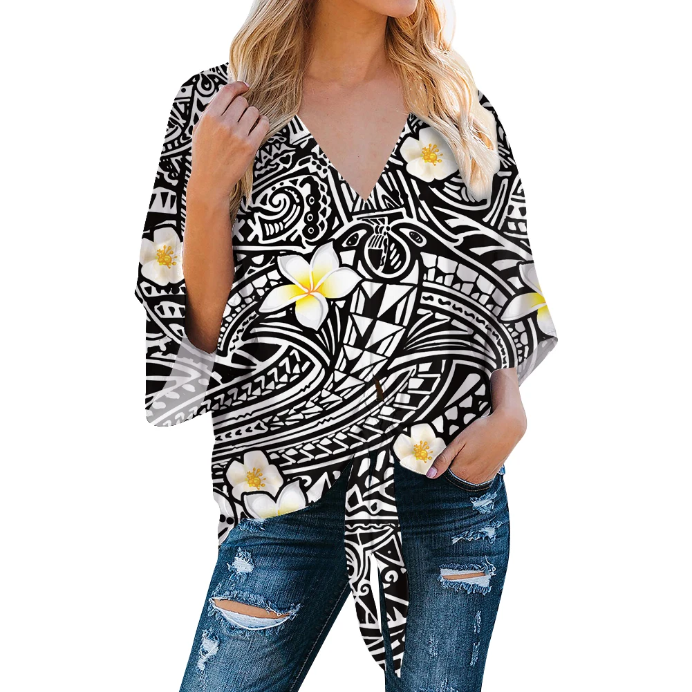Promotional Polynesian Pattern Cute Women Customized Casual Chiffon Fabric Girls Shirt Fashion Ladies' s&Tops
Promotional Polynesian Pattern Cute Women Customized Casual Chiffon Fabric Girls Shirt Fashion Ladies' s&Tops