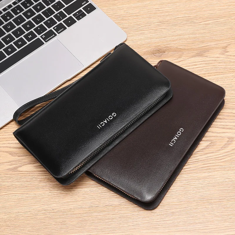 Luxury Brand Wallets With Coin Pocket Long Zipper Purse For Men Clutch Bag Business Male Wallet Vintage Large Wallet
Luxury Brand Wallets With Coin Pocket Long Zipper Purse For Men Clutch Bag Business Male Wallet Vintage Large Wallet