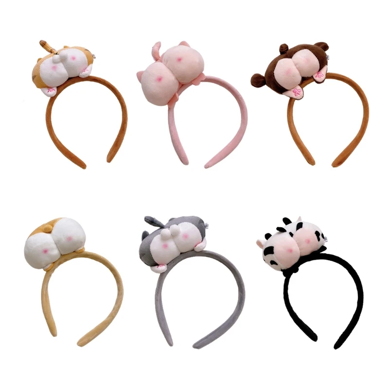 Cute Animals Corgi Butt Soft Stuffed Hair Hoop Women Headband Makeup Head Band for Washing Face Shower Hair Accessories
Cute Animals Corgi Butt Soft Stuffed Hair Hoop Women Headband Makeup Head Band for Washing Face Shower Hair Accessories