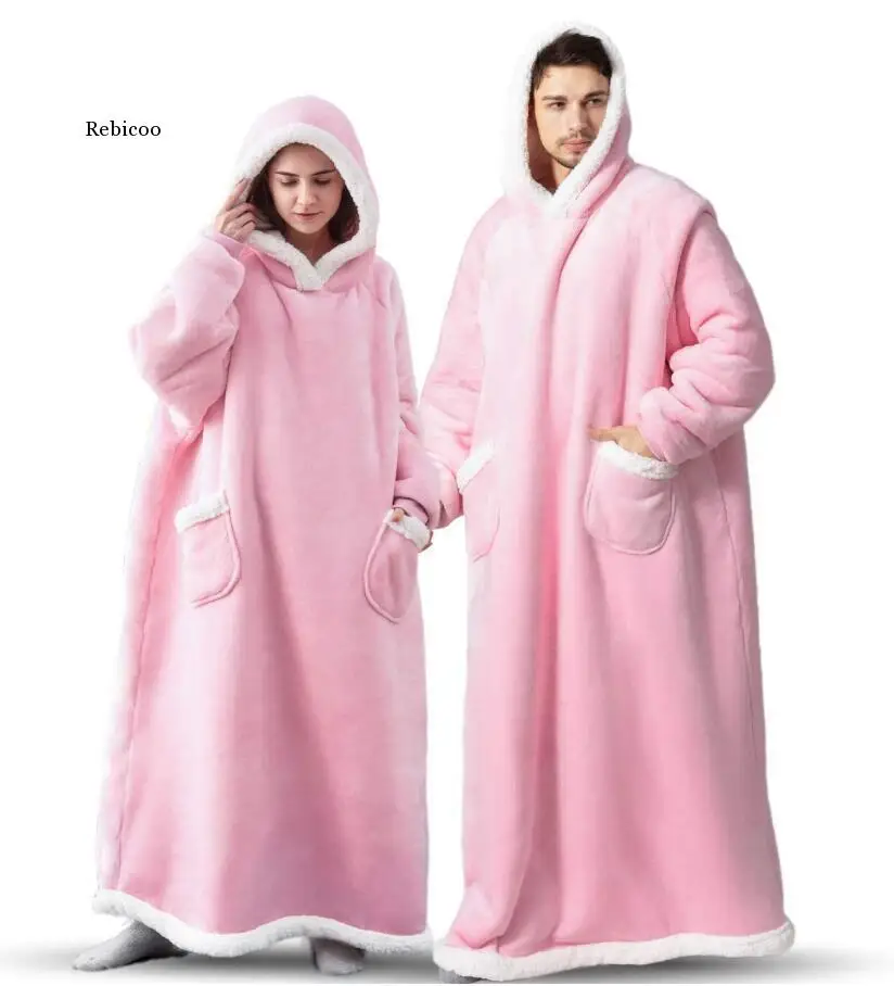 Winter Oversized Hoodie Sweatshirt Fleece Giant Tv Blanket with Sleeves Pullover Oversize Women Hoody Sweatshirts
Winter Oversized Hoodie Sweatshirt Fleece Giant Tv Blanket with Sleeves Pullover Oversize Women Hoody Sweatshirts
