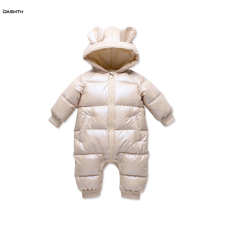 OASHTH Children's clothing winter new baby one-piece down jacket newborn warm outing clothes baby white duck down romper
OASHTH Children's clothing winter new baby one-piece down jacket newborn warm outing clothes baby white duck down romper