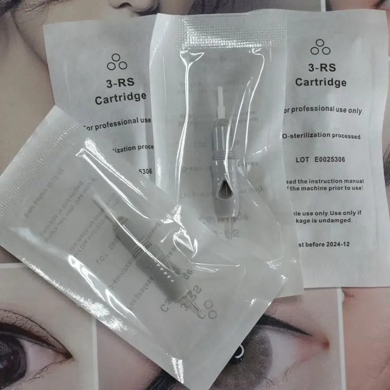 Disposable Makeup Cartridge 100Pcs 3RS Tattoo Needle Screw Gray Tattoo Cartridges Needles For Permanent Tattoo Machine Pen
Disposable Makeup Cartridge 100Pcs 3RS Tattoo Needle Screw Gray Tattoo Cartridges Needles For Permanent Tattoo Machine Pen