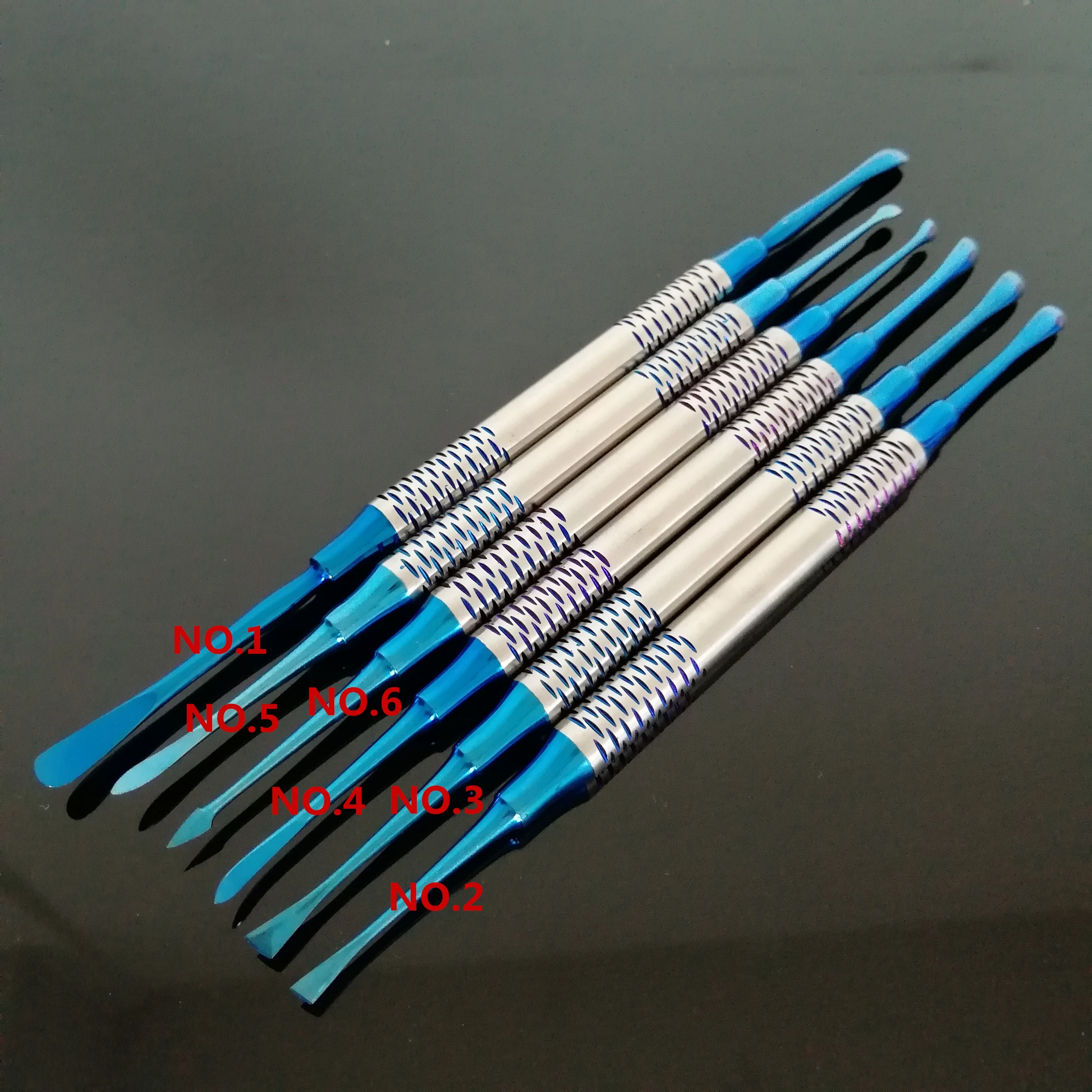 1pcs eriosteum separator 1-6# Dentistry Scraper Mouth Scraper Dental instruments Dental tools
1pcs eriosteum separator 1-6# Dentistry Scraper Mouth Scraper Dental instruments Dental tools