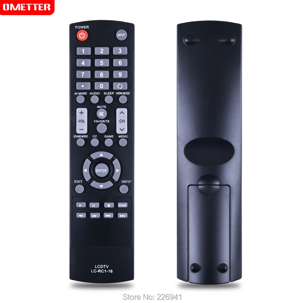 TV remote control use for sharp led lcd TV LC-RC1-16 LC-32LB370 LC-32LB370U LC-32LB480U LC-40LB480U LC-50LB370 remoto controller
TV remote control use for sharp led lcd TV LC-RC1-16 LC-32LB370 LC-32LB370U LC-32LB480U LC-40LB480U LC-50LB370 remoto controller