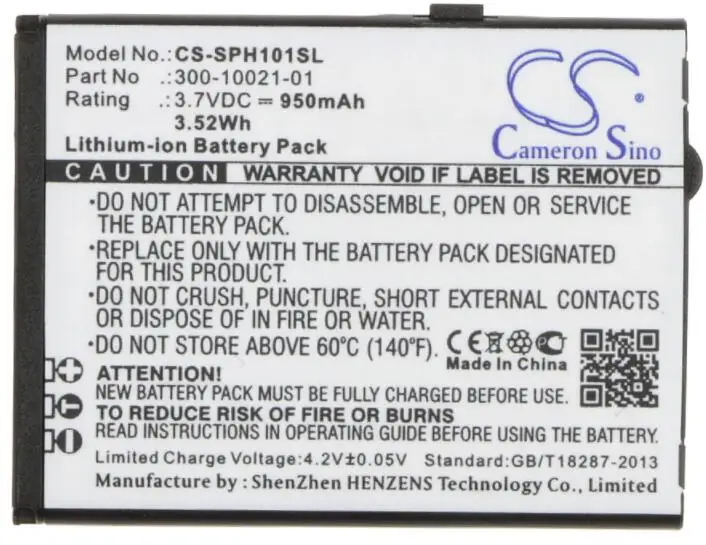 Cameron sino 950mah аккумулятор для NETGEAR SPH-101 300-10021-01 VoIP телефон батарея
Cameron sino 950mah аккумулятор для NETGEAR SPH-101 300-10021-01 VoIP телефон батарея