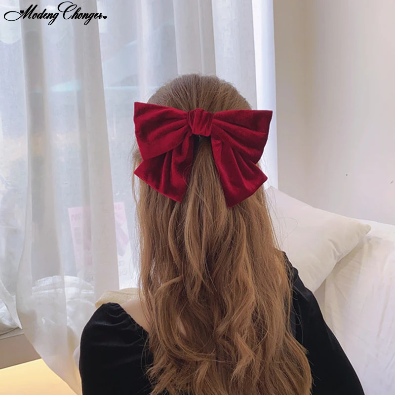 Fashion Velvet Bow With Clip For Women Girls Elegant Barrette Bow Tie Hairpins Vintage Hair pin Prom Headwear Hair Accessories
Fashion Velvet Bow With Clip For Women Girls Elegant Barrette Bow Tie Hairpins Vintage Hair pin Prom Headwear Hair Accessories