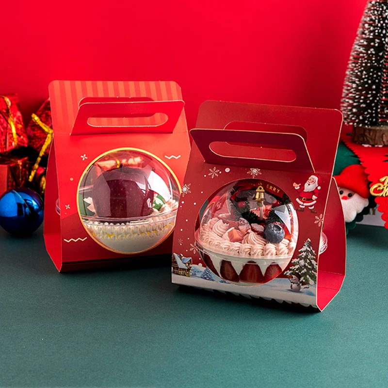 10pcs High quality creative transparent crystal ball packaging boxes DIY handmade dessert cake decoration gift box with handle
10pcs High quality creative transparent crystal ball packaging boxes DIY handmade dessert cake decoration gift box with handle