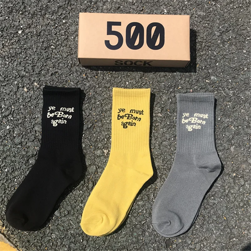 3 Pairs/box Men Socks Skate Crew Socks Trendy Letter Printed Tube Socks Men's Women's Couple Sports Socks
3 Pairs/box Men Socks Skate Crew Socks Trendy Letter Printed Tube Socks Men's Women's Couple Sports Socks