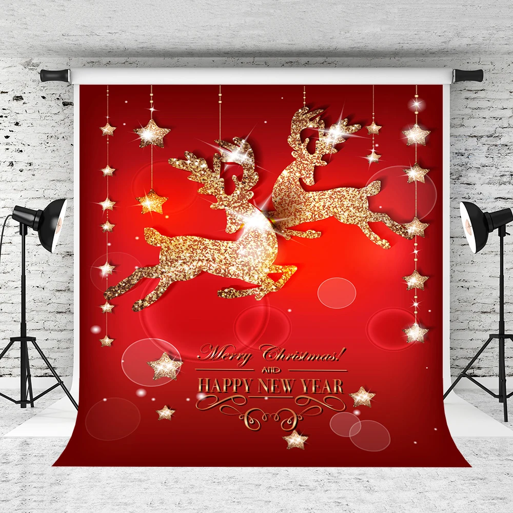 VinylBDS Red Photography Backdrops Christmas Gold Elk Newborn Photography Studio Cotton Washable With Star Photography
VinylBDS Red Photography Backdrops Christmas Gold Elk Newborn Photography Studio Cotton Washable With Star Photography