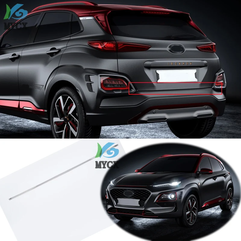 Stainless Steel Accessories Fit For Hyundai Kona 2018 2019 2020 Rear Trunk Tailgate Lid Cover Trim Molding Garnish
Stainless Steel Accessories Fit For Hyundai Kona 2018 2019 2020 Rear Trunk Tailgate Lid Cover Trim Molding Garnish