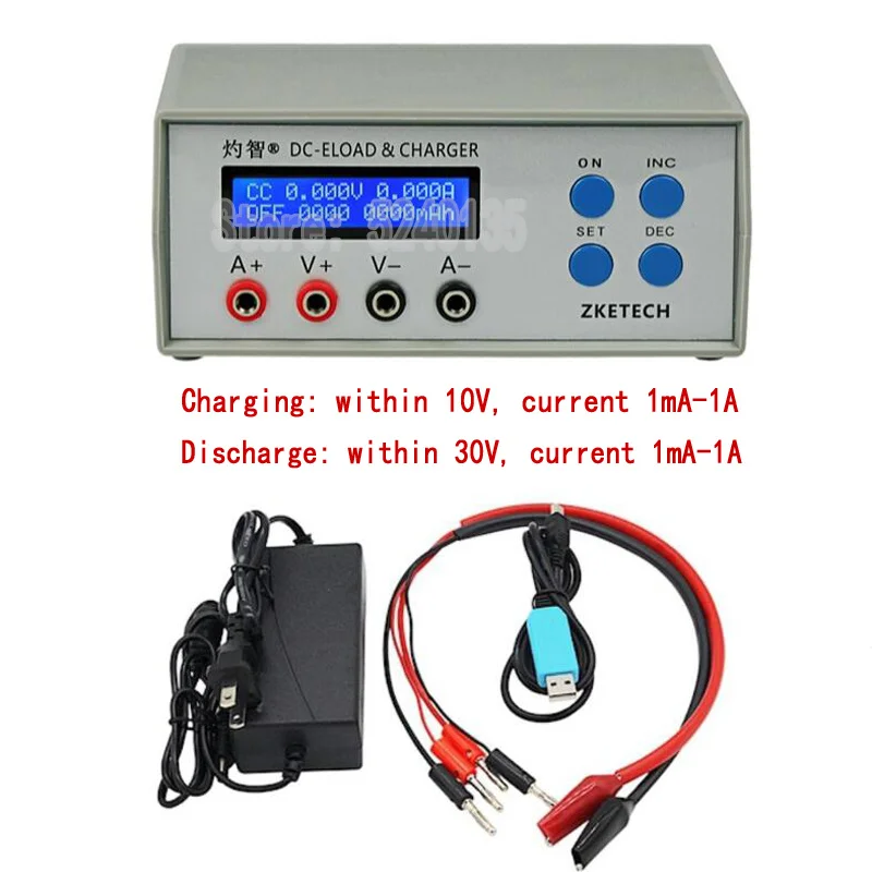 EBC-A05+ Battery Capacity Power Performance Electronic Load Tester Charger for Mobile Battery Computer 5V Output
EBC-A05+ Battery Capacity Power Performance Electronic Load Tester Charger for Mobile Battery Computer 5V Output