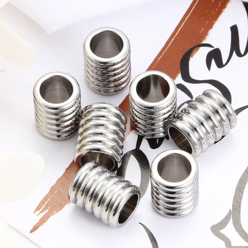 Stainless Steel Loose Beads For DIY Jewelry Making Accessories Necklace Charms Bracelet Handmade Straight Tube Beads Wholesale
Stainless Steel Loose Beads For DIY Jewelry Making Accessories Necklace Charms Bracelet Handmade Straight Tube Beads Wholesale