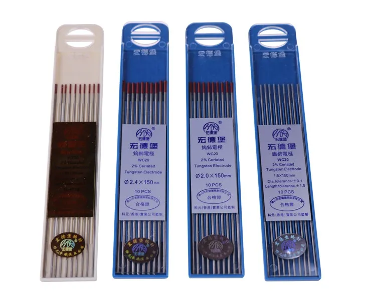 Tungsten electrode argon arc welding electrode tungsten needle 150mm 1.6 / 2.0 / 2.4 /
Tungsten electrode argon arc welding electrode tungsten needle 150mm 1.6 / 2.0 / 2.4 /