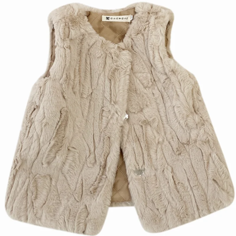 Children's clothing baby vest wool sweater boys waistcoat girls warm vest fur winter
Children's clothing baby vest wool sweater boys waistcoat girls warm vest fur winter