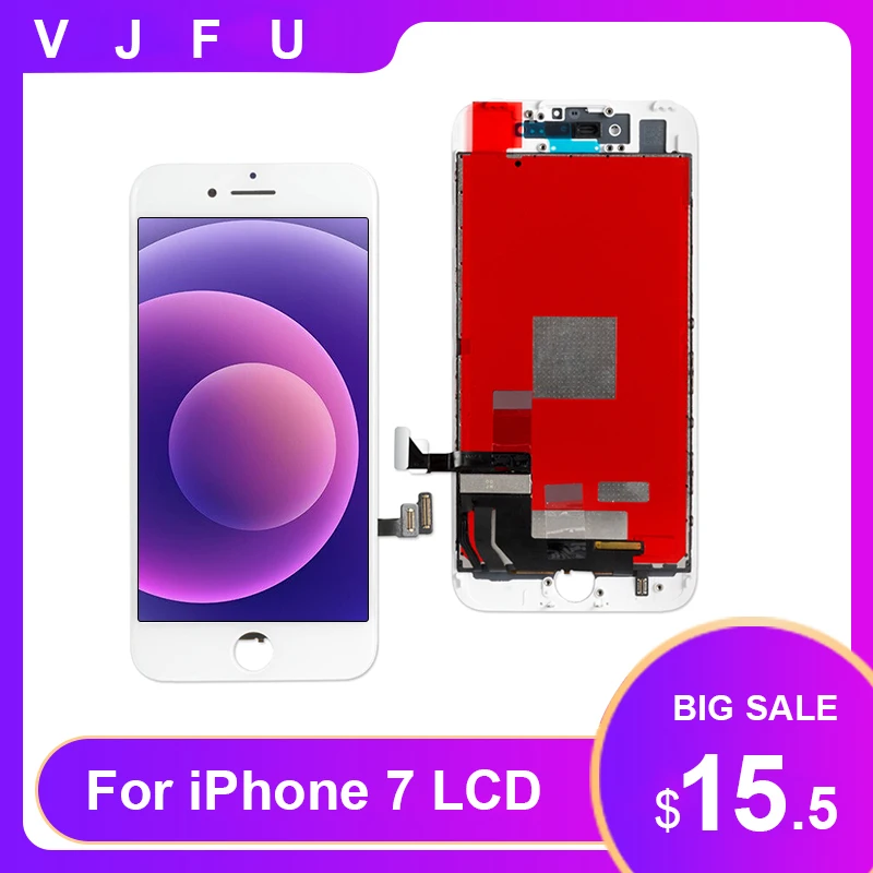 ЖК-дисплей класса A + OEM для iPhone 7, 3D сенсорный экран, дигитайзер в сборе, Замена + закаленное стекло + Инструменты
ЖК-дисплей класса A + OEM для iPhone 7, 3D сенсорный экран, дигитайзер в сборе, Замена + закаленное стекло + Инструменты