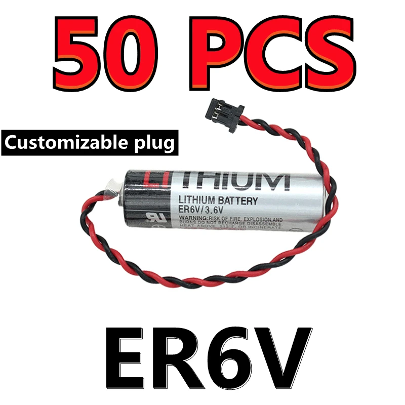 50 шт., лидер продаж, оригинальный аккумулятор ER6V, ER6VC119A, 3,6 В, 2000 мАч, фотоаккумулятор с черным разъемом (настраиваемый штекер)
50 шт., лидер продаж, оригинальный аккумулятор ER6V, ER6VC119A, 3,6 В, 2000 мАч, фотоаккумулятор с черным разъемом (настраиваемый штекер)