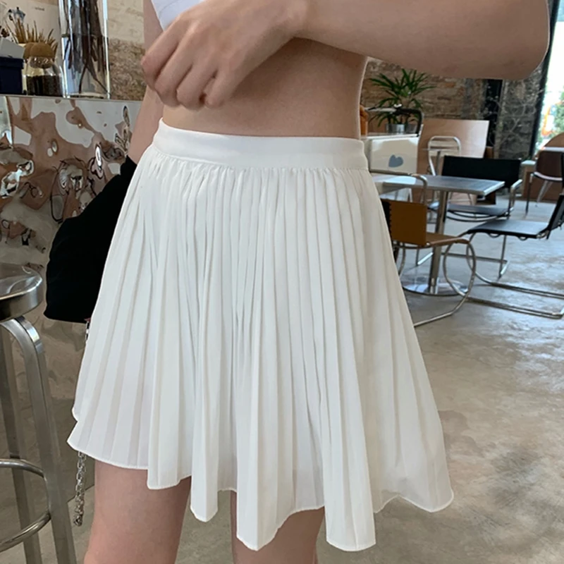Women Korean Harajuku Sexy Mini Tennis Skirt A-Line Pleated Skirt Ladies Summer Casual High Waist Short Skirts Female
Women Korean Harajuku Sexy Mini Tennis Skirt A-Line Pleated Skirt Ladies Summer Casual High Waist Short Skirts Female