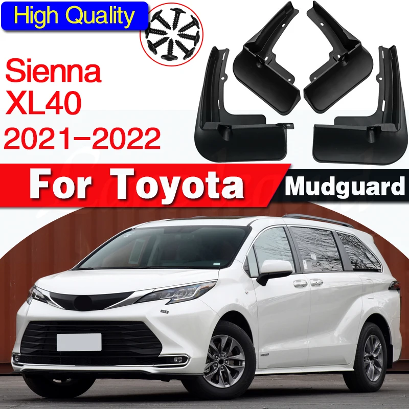 Mudguards For Toyota Sienna XL40 2021 2022 Mudflaps Splash Guard Mud Flap Front Rear Mudguards Fender 4PCS
Mudguards For Toyota Sienna XL40 2021 2022 Mudflaps Splash Guard Mud Flap Front Rear Mudguards Fender 4PCS
