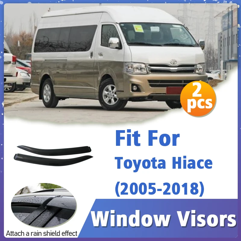 Оконный козырек для Toyota Hiace 2005-2018, 4 шт., Вентиляционная крышка, накладка, навесы, защита от солнца, дождя, дефлектор, аксессуары
Оконный козырек для Toyota Hiace 2005-2018, 4 шт., Вентиляционная крышка, накладка, навесы, защита от солнца, дождя, дефлектор, аксессуары
