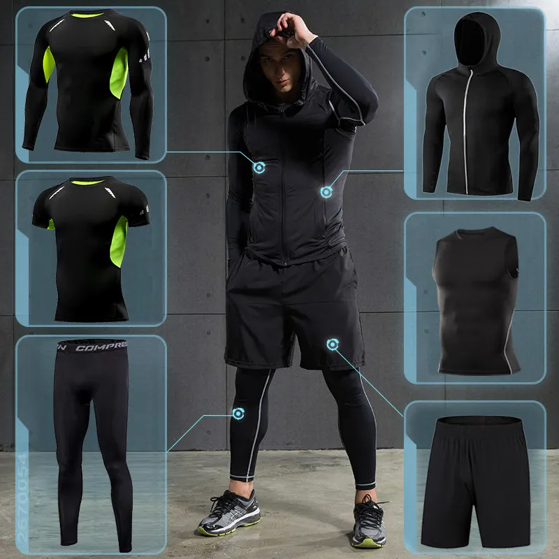 Men's Gym training Fitness sportswear Athletic physical workout Clothes Suits Running jogging Sports clothing Tracksuit Dry Fit
Men's Gym training Fitness sportswear Athletic physical workout Clothes Suits Running jogging Sports clothing Tracksuit Dry Fit