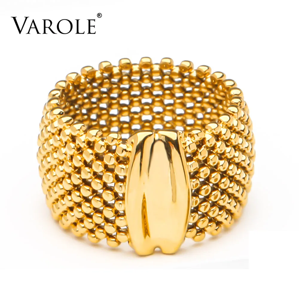 VAROLE Beads Rings For Women Gold Color Elegant Ring Friends Gifts Fashion Jewelry Anillos Mujer
VAROLE Beads Rings For Women Gold Color Elegant Ring Friends Gifts Fashion Jewelry Anillos Mujer