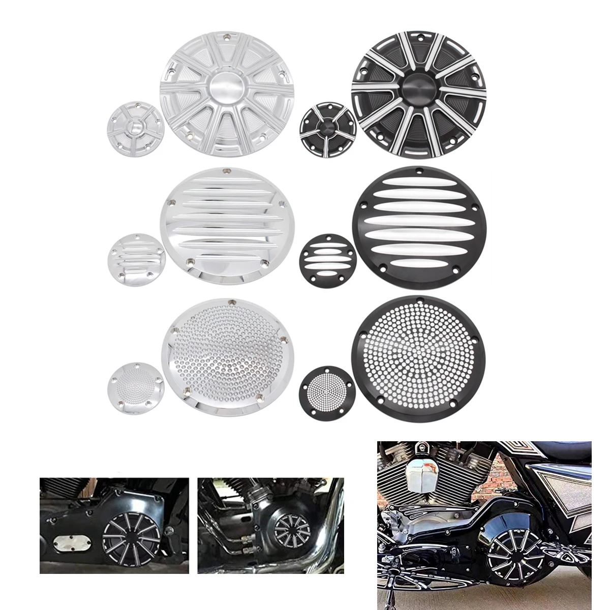 Motorcycle Skull Derby Timer Clutch Timing Cover For Harley Dyna Road King Electra Glide Street Glide Heritage Softail Fat Boy
Motorcycle Skull Derby Timer Clutch Timing Cover For Harley Dyna Road King Electra Glide Street Glide Heritage Softail Fat Boy