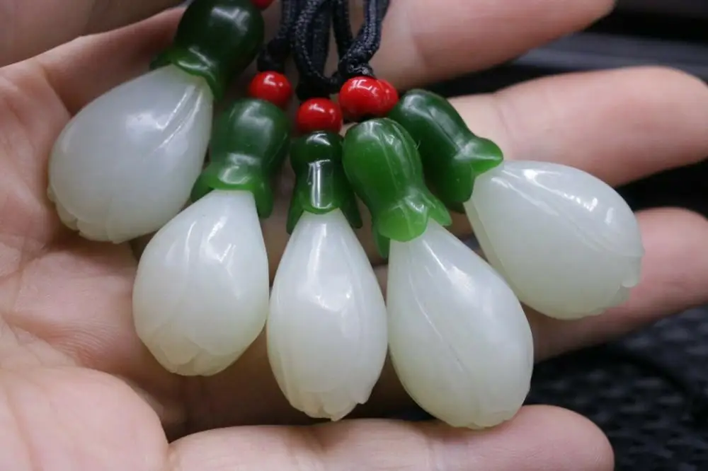 Big Treasure Set of 5 Chinese Vintage Hetian Old Jade Yulan Flower Totem Carving Pendant $$$ Timestown
Big Treasure Set of 5 Chinese Vintage Hetian Old Jade Yulan Flower Totem Carving Pendant $$$ Timestown