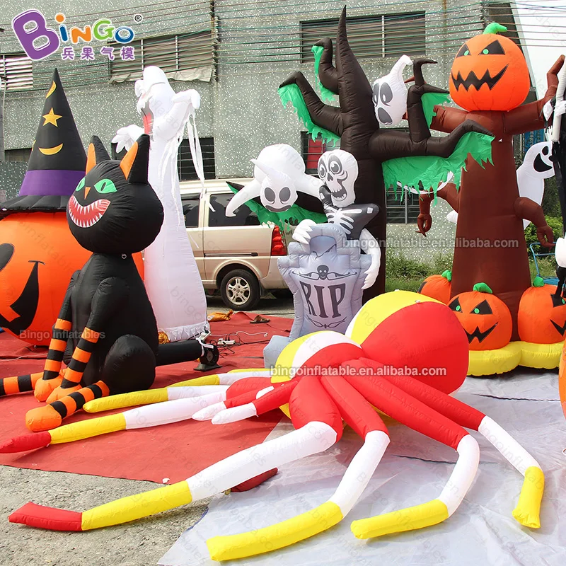 Customized 16 Feet Inflatable Spider LED Lighting for Halloween Decoration or Shopsale / Inflatable Cartoon Spider Toy
Customized 16 Feet Inflatable Spider LED Lighting for Halloween Decoration or Shopsale / Inflatable Cartoon Spider Toy