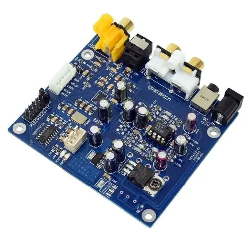 YJ-ES9038 Q2M DAC Board волоконно-коаксиальный входной декодер, плата DAC подходит для I2S DSD 256K
YJ-ES9038 Q2M DAC Board волоконно-коаксиальный входной декодер, плата DAC подходит для I2S DSD 256K