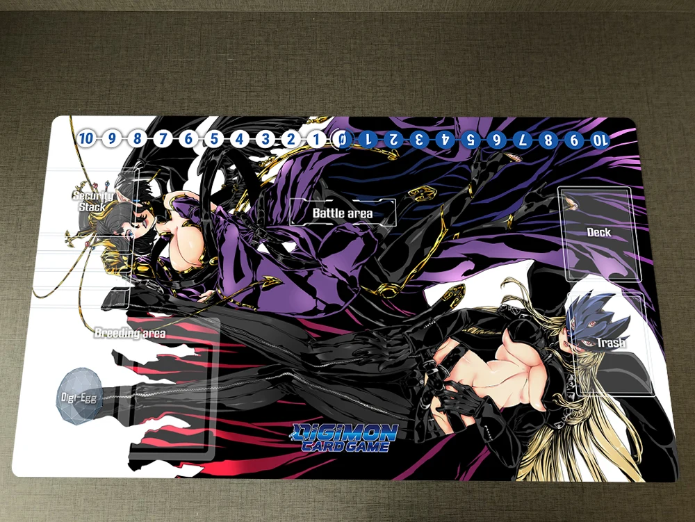 Digimon Playmat CCG DTCG Mat Lilithmon & Beelstarrmon Trading Card Game Mat Mousepad Anti-slip Rubber Mouse Pad Free Bag 60x35cm
Digimon Playmat CCG DTCG Mat Lilithmon & Beelstarrmon Trading Card Game Mat Mousepad Anti-slip Rubber Mouse Pad Free Bag 60x35cm
