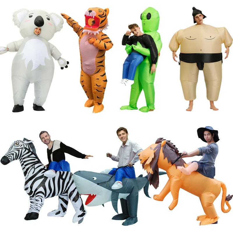 Animal Cosplay Costume Dinosaur Inflatable Costume Performance Animation Party Christmas Eve Suit Adult Kids Fancy Dress Clothes
Animal Cosplay Costume Dinosaur Inflatable Costume Performance Animation Party Christmas Eve Suit Adult Kids Fancy Dress Clothes