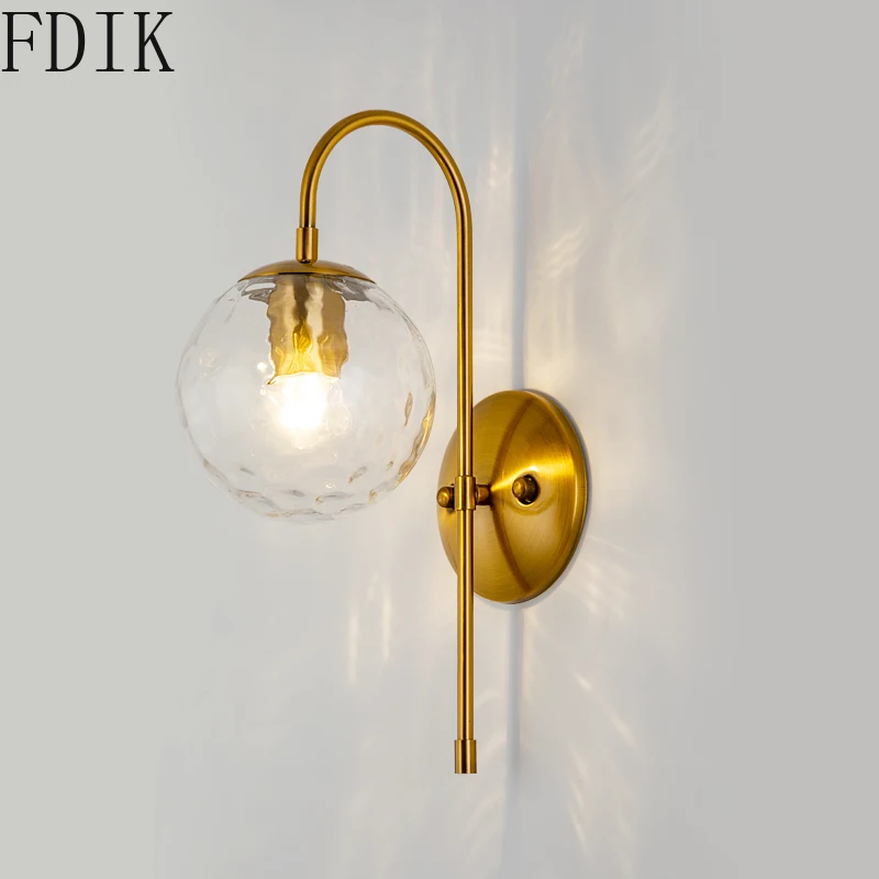 Nordic Gold Glass Lights Simple Vintage Loft Led Mirror Light Fixtures for Bedroom Bedside Bathroom Corridor Indoor Lighting
Nordic Gold Glass Lights Simple Vintage Loft Led Mirror Light Fixtures for Bedroom Bedside Bathroom Corridor Indoor Lighting