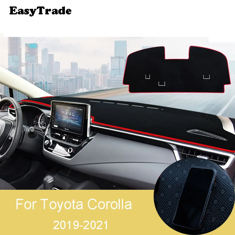 For Toyota Corolla 2021 2020 2019 Car Non-slip Dashboard Cover Dash Light-proof Mats Rear Windshield Sun Shade Pad Carpet Mat
For Toyota Corolla 2021 2020 2019 Car Non-slip Dashboard Cover Dash Light-proof Mats Rear Windshield Sun Shade Pad Carpet Mat