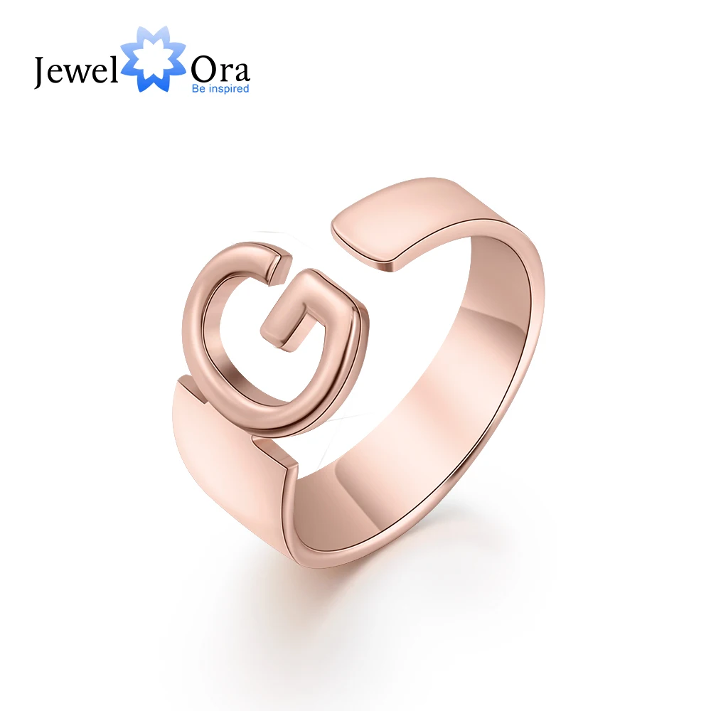 JewelOra New Customized 26 Initial Letter Rings for Women Personalized Open Ring Mothers Day Anniversary Friendship Gifts
JewelOra New Customized 26 Initial Letter Rings for Women Personalized Open Ring Mothers Day Anniversary Friendship Gifts
