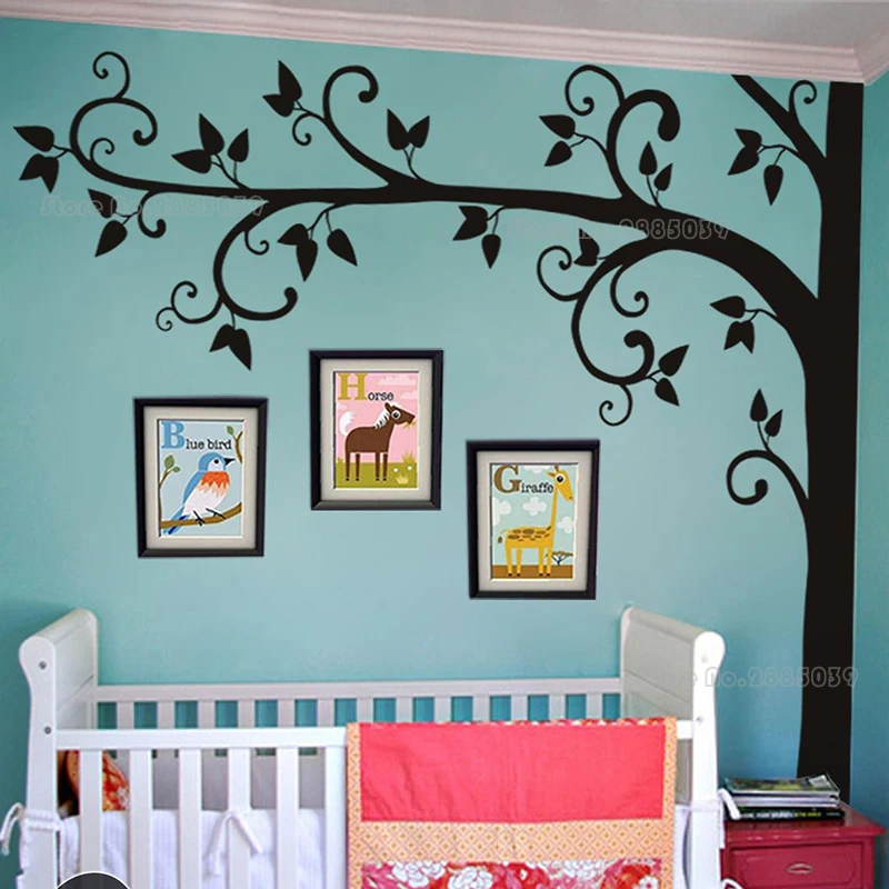 Lager Tree Wall Decals Creative Nursery Corner Tree Wall Stickers Living Room Kids Bedroom Posters Home Decor Wallpaper LL2052
Lager Tree Wall Decals Creative Nursery Corner Tree Wall Stickers Living Room Kids Bedroom Posters Home Decor Wallpaper LL2052