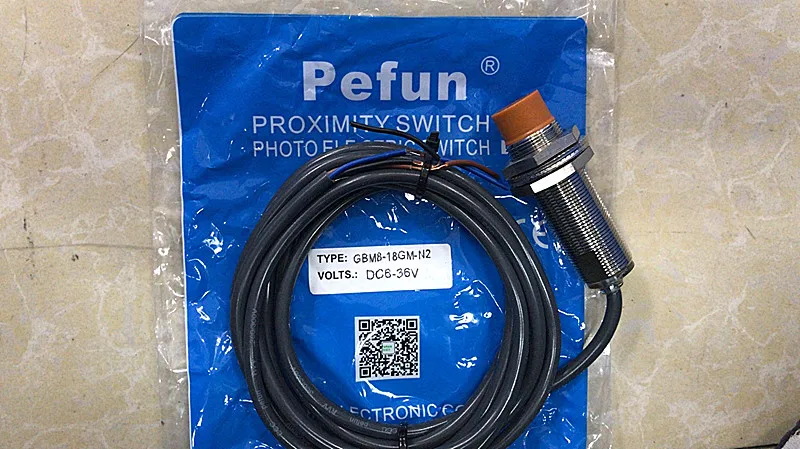 Оригинальный индукционный переключатель "Befonin pefun", бесконтактный переключатель GBM8-18GM-N2, NPN, нормально закрытый
Оригинальный индукционный переключатель "Befonin pefun", бесконтактный переключатель GBM8-18GM-N2, NPN, нормально закрытый