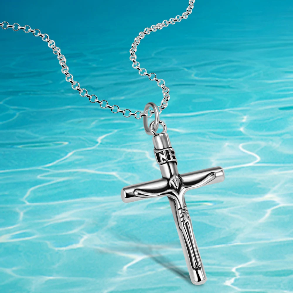 Antique 925 Solid Silver Fashion 2020 New Classic Cross Men Necklace Women's Sweater Chain Pendant Necklace For Men Jewelry Gift
Antique 925 Solid Silver Fashion 2020 New Classic Cross Men Necklace Women's Sweater Chain Pendant Necklace For Men Jewelry Gift