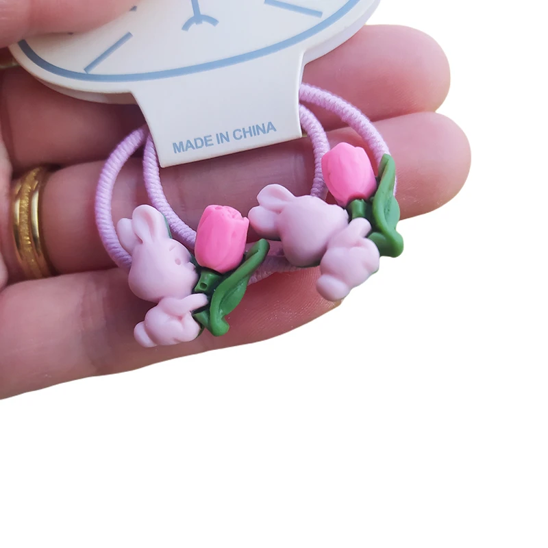 2PCS Cartoon Rabbit Kids Elastic Hair Bands Children Hair Ties Girls Hair Accessories Baby Cute Headdress
2PCS Cartoon Rabbit Kids Elastic Hair Bands Children Hair Ties Girls Hair Accessories Baby Cute Headdress