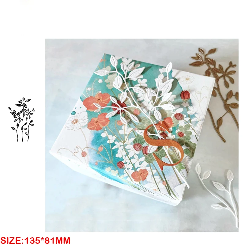 2021 New Arrival Metal Plants Tree Leaf Stems Cutting Dies for Scrapbooking Stencils Card Making Diy Paper Decorative Craft
2021 New Arrival Metal Plants Tree Leaf Stems Cutting Dies for Scrapbooking Stencils Card Making Diy Paper Decorative Craft