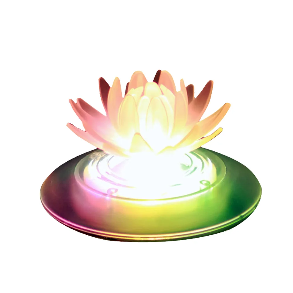 Solar Light Artificial Lotus LED Water Floating Solar Flower Outdoor Glass Ball Decoration Dreamy Lighting Garden Lawn
Solar Light Artificial Lotus LED Water Floating Solar Flower Outdoor Glass Ball Decoration Dreamy Lighting Garden Lawn