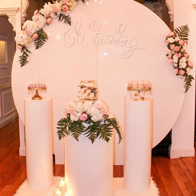 3 plinth stand and one circle)White mental wedding backdrop for baby party events decoration yudao1234
3 plinth stand and one circle)White mental wedding backdrop for baby party events decoration yudao1234