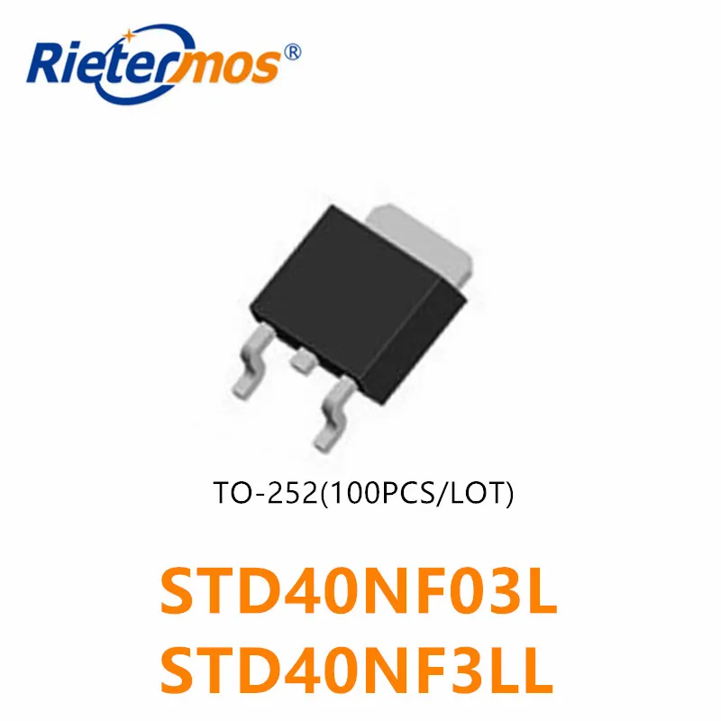 100 шт. STD40NF03L D40NF03L 40NF03L 40NF03 STD40NF3LL D40NF3LL 40NF3LL 40NF3 TO252 оригинал
100 шт. STD40NF03L D40NF03L 40NF03L 40NF03 STD40NF3LL D40NF3LL 40NF3LL 40NF3 TO252 оригинал
