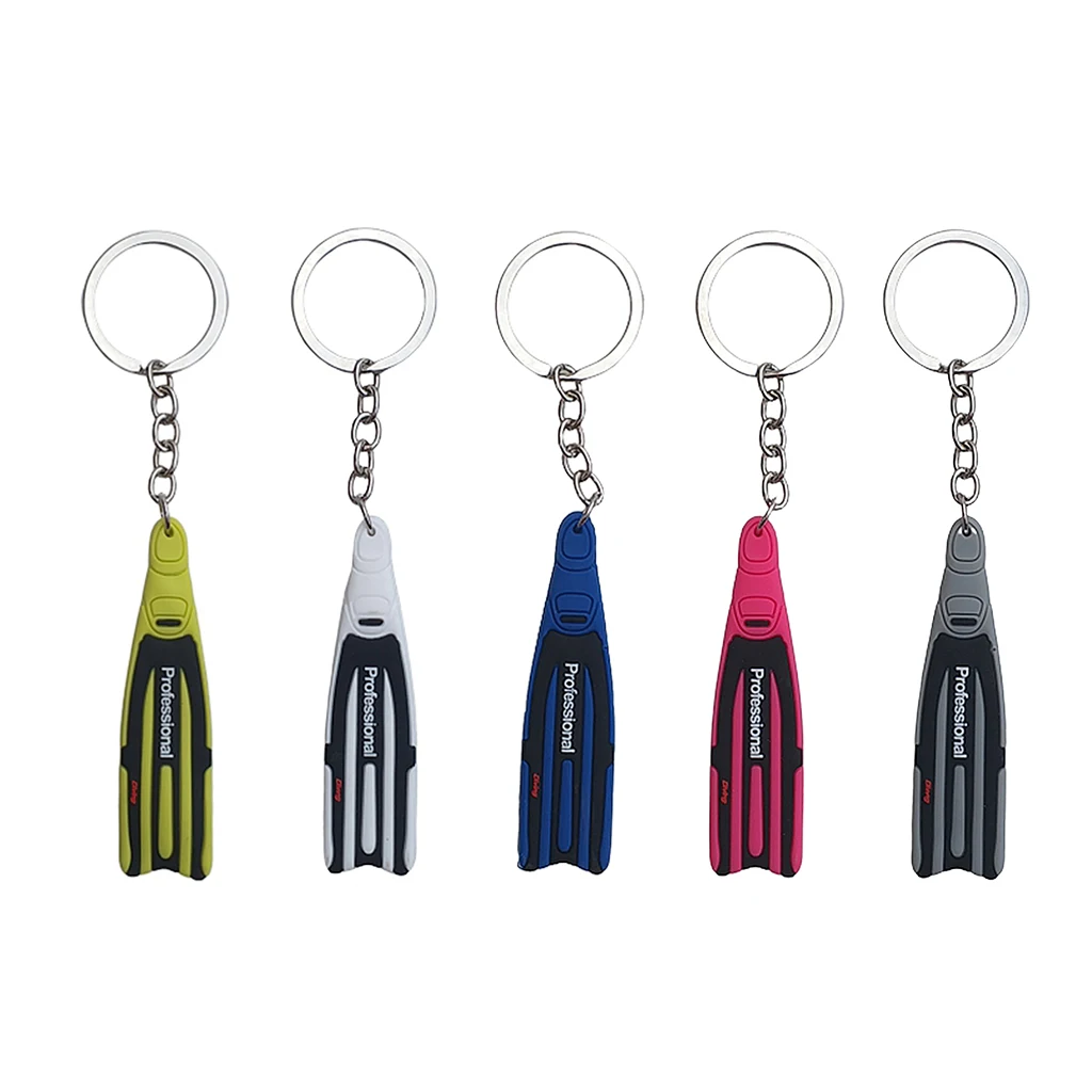 Scuba Diving Fins Flippers Key Chain Holder Keyring Keychain Key Chain Flipper Keychain Keyring for Swimming Diving
Scuba Diving Fins Flippers Key Chain Holder Keyring Keychain Key Chain Flipper Keychain Keyring for Swimming Diving
