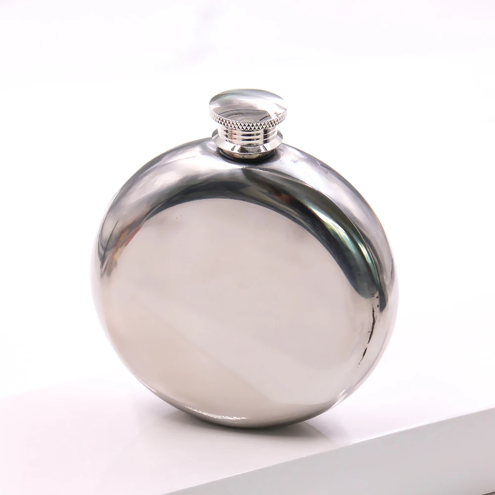 Stainless Steel Round Mini Hip Flask for Men Portable 5oz Drinkware for Whiskey Wine Alcohol Liquor Outdoor Gift Flask
Stainless Steel Round Mini Hip Flask for Men Portable 5oz Drinkware for Whiskey Wine Alcohol Liquor Outdoor Gift Flask