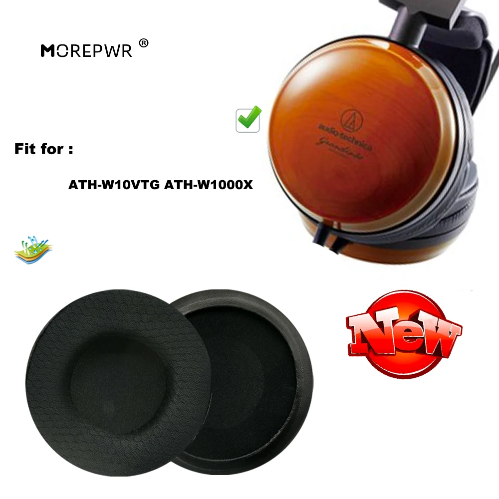 Morepwr New upgrade Replacement Ear Pads for ATH-W10VTG ATH-W1000X Headset Parts Leather Cushion Velvet Earmuff Headset
Morepwr New upgrade Replacement Ear Pads for ATH-W10VTG ATH-W1000X Headset Parts Leather Cushion Velvet Earmuff Headset