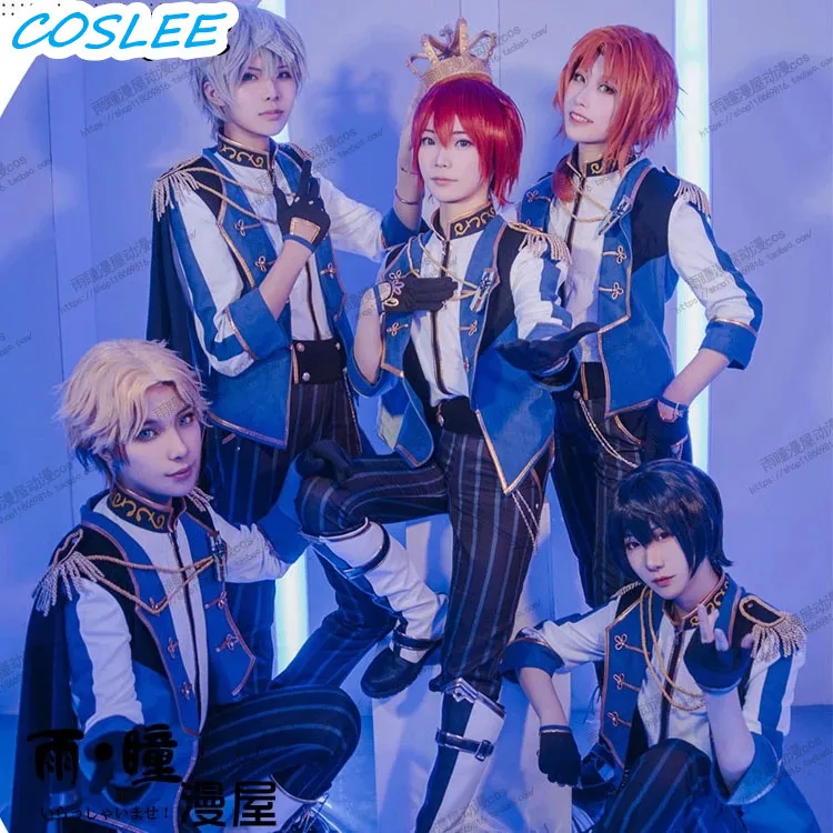 COSLEE Anime Ensemble Stars Knights Leo izumi Sakuma arashi Tsukasa Team Uniform Cosplay Costume Halloween Outfit For Women
COSLEE Anime Ensemble Stars Knights Leo izumi Sakuma arashi Tsukasa Team Uniform Cosplay Costume Halloween Outfit For Women