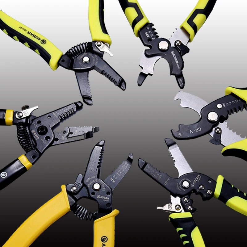 Wire Stripper Crimper Cutting Pliers Electric Cable Stripping Crimping Cutting Plier Manual Hand Electrician Tools Wires Cutter
Wire Stripper Crimper Cutting Pliers Electric Cable Stripping Crimping Cutting Plier Manual Hand Electrician Tools Wires Cutter